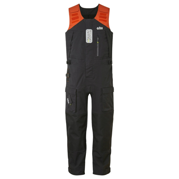 Gill OS1 Ocean Trousers - Graphite / Orange - L