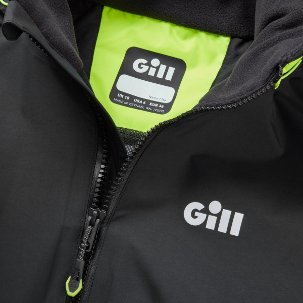 Gill OS3 Womens Coastal Jacket - Black - Size 12 - Image 3