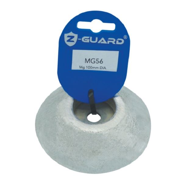 Z-Guard MG56 Magnesium Hull Disc Anode - 0.25kg - Dia: 100mm