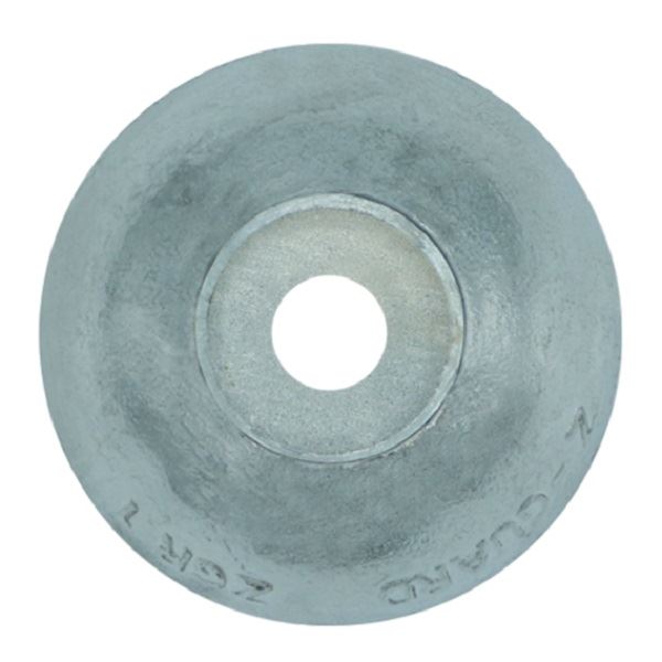 Z-Guard ZG51 Zinc Hull Disc Anode - 0.4kg - Dia: 70mm - Image 2