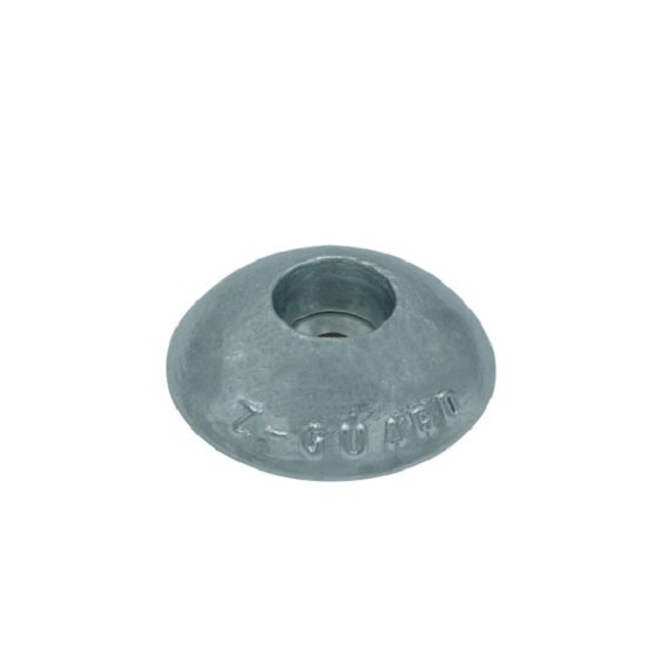 Z-Guard ZG56 Zinc Hull Disc Anode - 1kg - Dia: 100MM