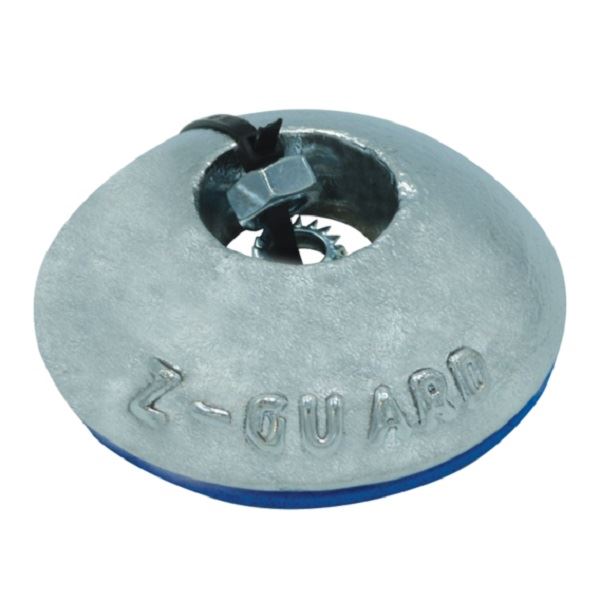 Z-Guard ZG56KIT Zinc Hull Disc Anode Kit - 1kg - Dia: 100mm