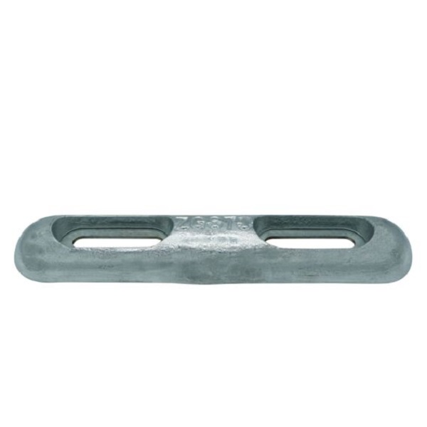 Z-Guard ZG77EURO Zinc Bar Hull Anode - 2.65kg - 110-210mm Bolt Centres