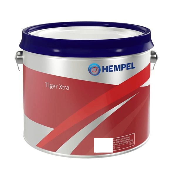 Hempel Tiger Xtra Antifouling - White 2.5Ltr