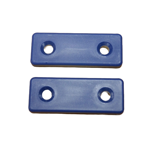 Holt HT..99RB Laser / Pico Replacement Toestrap Plates - Royal Blue - Pair