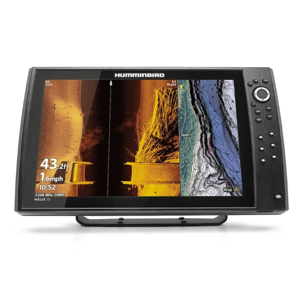 Humminbird HELIX 15 CHIRP MSI+ GPS G4N Chartplotter / Fish Finder - TM Transducer Included