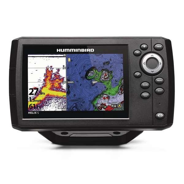 Humminbrid Helix 5 Chirp G3 Plotter / Sounder (Metric) With Transom Mounted Transducer (Metric) - Image 2