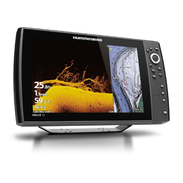 Humminbird HELIX 12 CHIRP MSI+ GPS G4N Chartplotter / Fish Finder - TM Transducer Included - Image 2