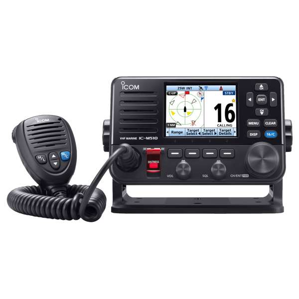 Icom IC-M510AIS EVO Fixed VHF Marine Radio c/w Smartphone Control, Class-D DSC & AIS Receiver - Image 2