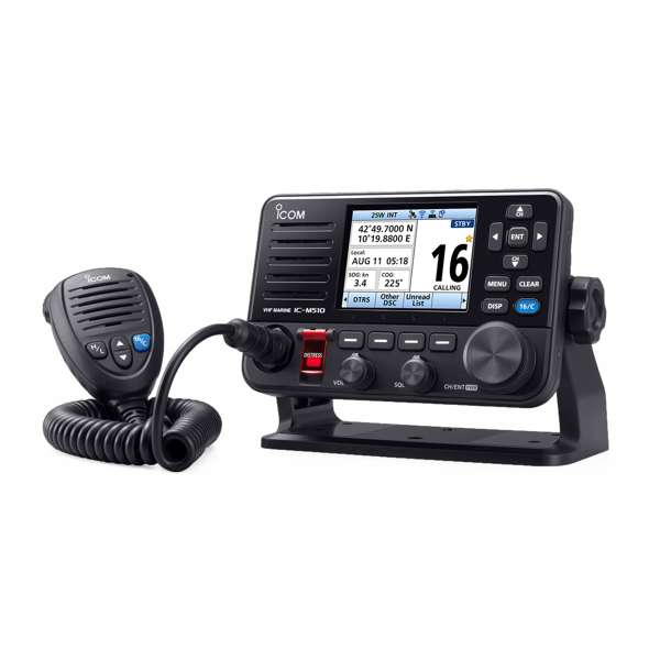 Icom IC-M510EVO Fixed VHF Marine Radio with Smartphone Control & Class-D DSC - Image 2