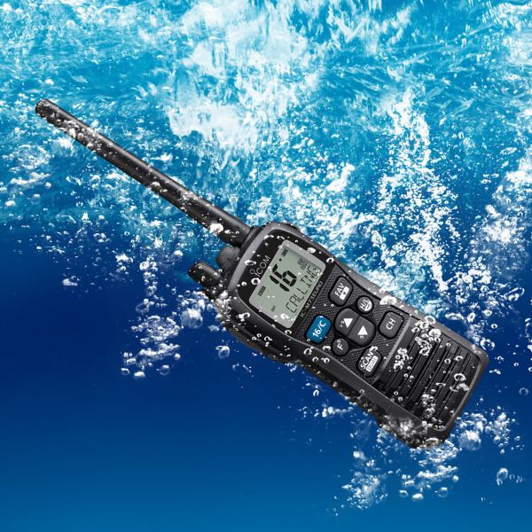 Icom IC-M73 Plus Professional Handheld Marine VHF Radio - Image 4