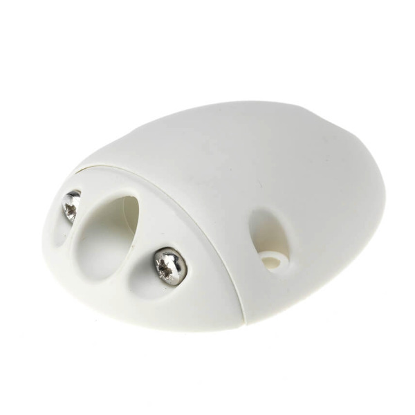 Index Marine SE7 Side Entry Cable Gland - Twin Entry - White