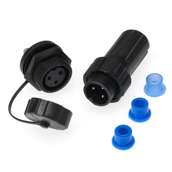 Index Marine VB-KITS3PS Plug and Socket Kit - 3-Pin - IP68