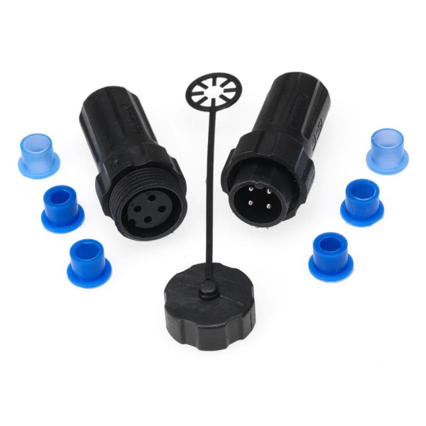 Index Marine VB-KITS4IL In-line Plug and Socket Kit - 4-Pin - IP68