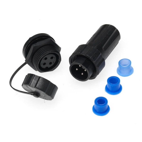 Index Marine VB-KITS4PS Plug and Socket Kit - 4-Pin - IP68