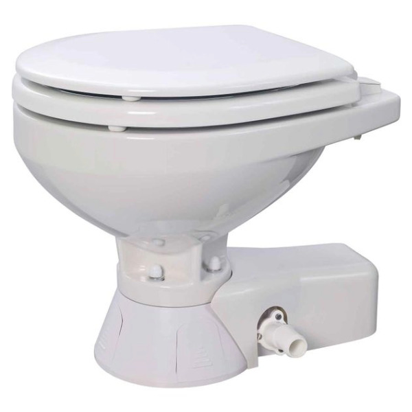 Jabsco 37045-3092 Marine Electric Toilet - Quiet Flush - Compact Bowl - 12V