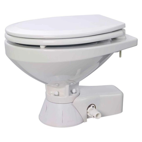 Jabsco 37045-4092 Marine Electric Toilet - Quiet Flush - Regular Bowl - 12V