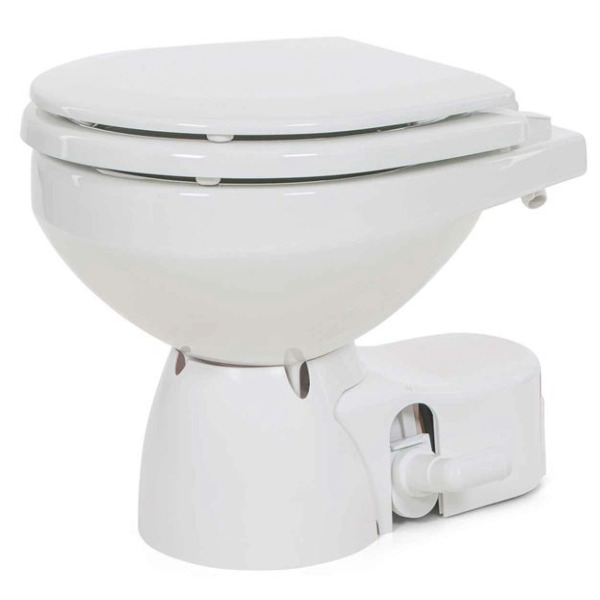 Jabsco 38045-3094 Marine Electric Toilet - Quiet Flush E2 - Compact Bowl - 24V - Image 2