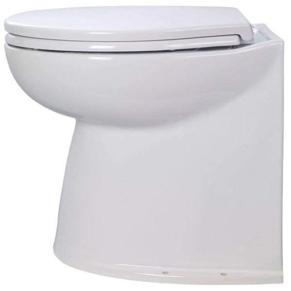 Jabsco 58020-3012 Marine Electric Toilet - Deluxe Flush / Fresh Water - 17in Straight Back - 12V - Image 2