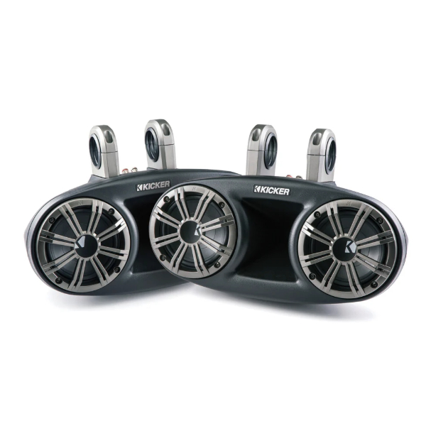 Kicker KA41KMT674 Tower Long-Throw Coaxial Speaker System - 6.75 Inch / 165mm