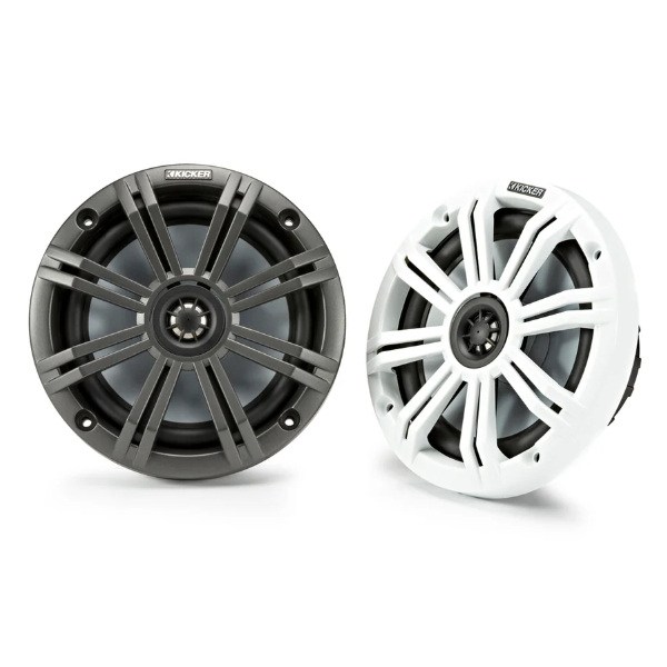 Kicker KA45KM654 Marine Coaxial Speaker System - 6.5 Inch / 165mm - 195W