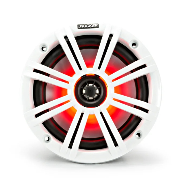 Kicker KA45KM654L Marine Coaxial Speaker System c/w LED - 6.5 Inch / 165mm - 195W - Image 3