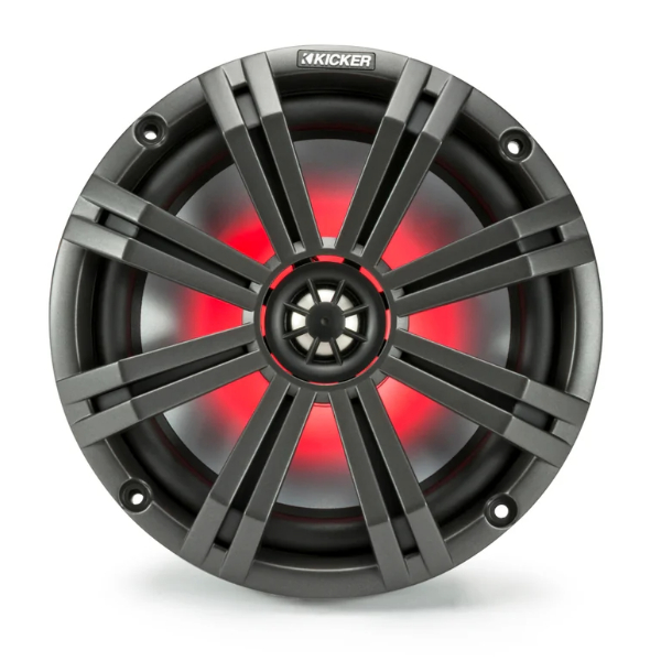 Kicker KA45KM84L Marine Coaxial Speaker System c/w LED - 8 Inch / 200mm - 300W - Image 3