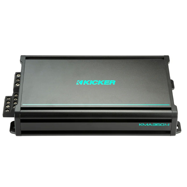 Kicker KA48KMA3604 Marine 4-Channel Class D Full-Range Amplifier - 360W - Image 2