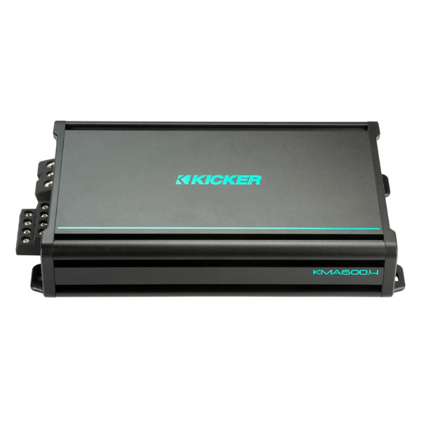 Kicker KA48KMA6004 Marine 4-Channel Class D Full-Range Amplifier - 600W - Image 2