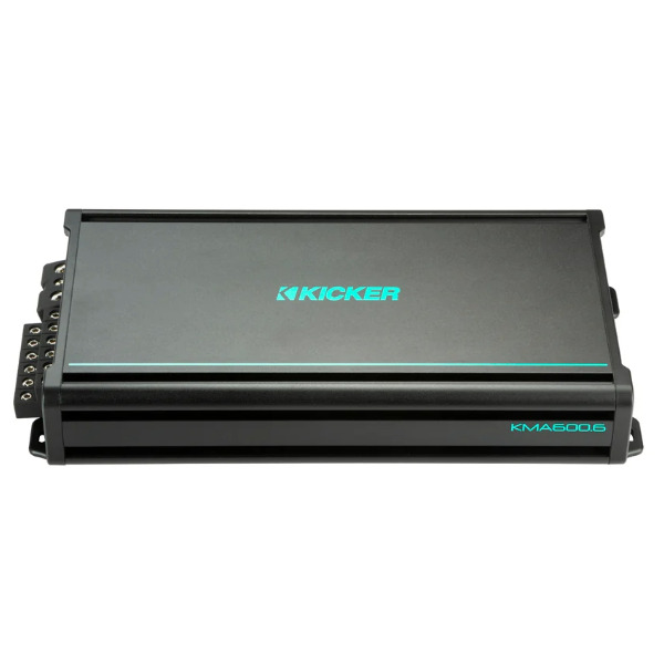 Kicker KA48KMA6006 Marine 6-Channel Class D Full-Range Amplifier - 600W - Image 2