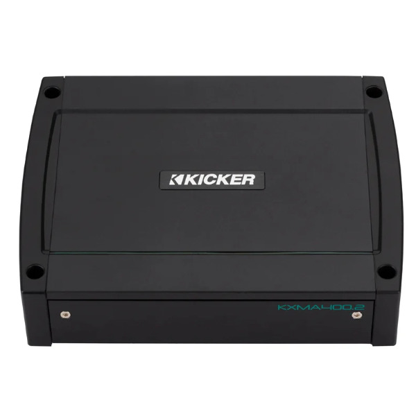 Kicker KA48KXMA4002 Marine 2-Channel Class D Full-Range Amplifier - 400W - Image 2