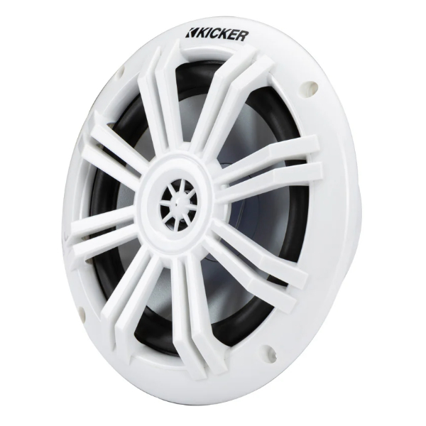 Kicker KA49KM604W Marine Coaxial Speaker System - 6.5 Inch / 165mm - White - Image 2