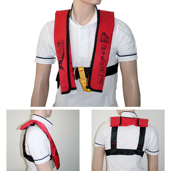 Lalizas Alpha Manual Inflatable Lifejacket Adult 170N iso 12402-3 - Image 3