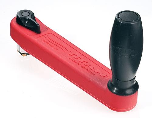 Lewmar 200mm (8) Red Titan Locking Winch Handle