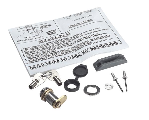 Lewmar Hatch Lock & Key Kit Spares