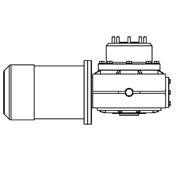 Lewmar V5 Windlass / C5 Capstan Motor Gearbox - 12V