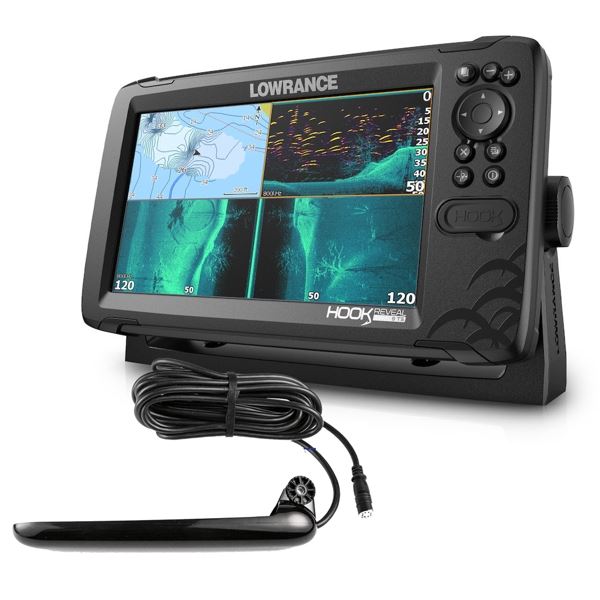 Lowrance Hook Reveal 9 With 50/200 HDI Transducer (000-15527-001)