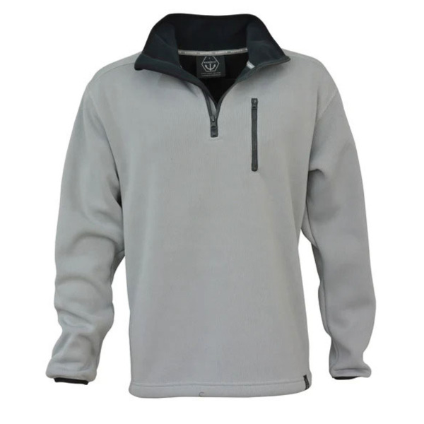 Maindeck Knitted Fleece - Size S - Light Grey