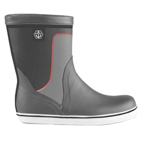 Maindeck Short Grey Rubber Boots - Size 3.5 - Image 2