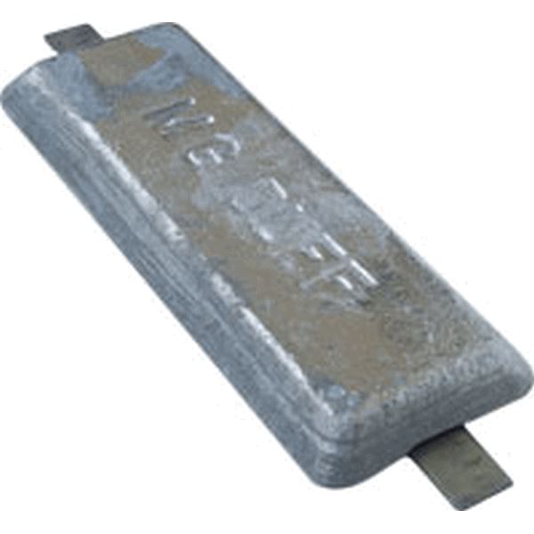 MG Duff ZD60 Zinc Hull Anode 6Kg Weld On