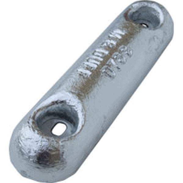 MG Duff Zinc Hull Anode 5Kg Length 356mm Width 76mm