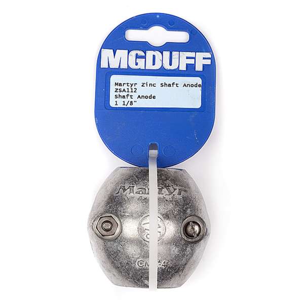 MG Duff ZSA112. 1 1/8' Shaft Anode 28mm Diameter