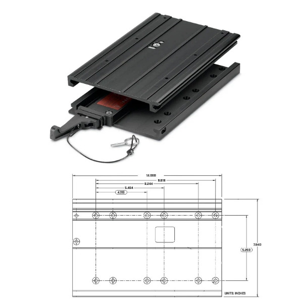 Minn Kota MKA-32 Quick Release Bracket - Image 3