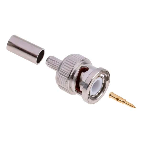 BNC Crimp Plug For RG58 Cable