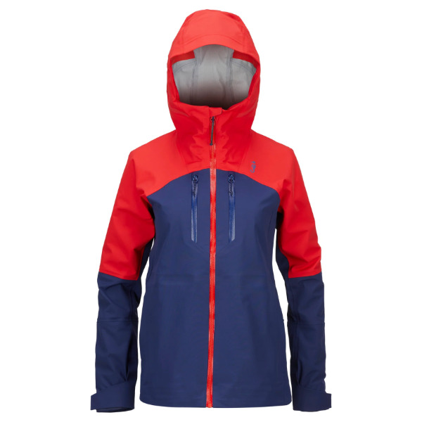 Mustang Womens Taku Waterproof Jacket - Neptune / Red - X-Large - Image 2