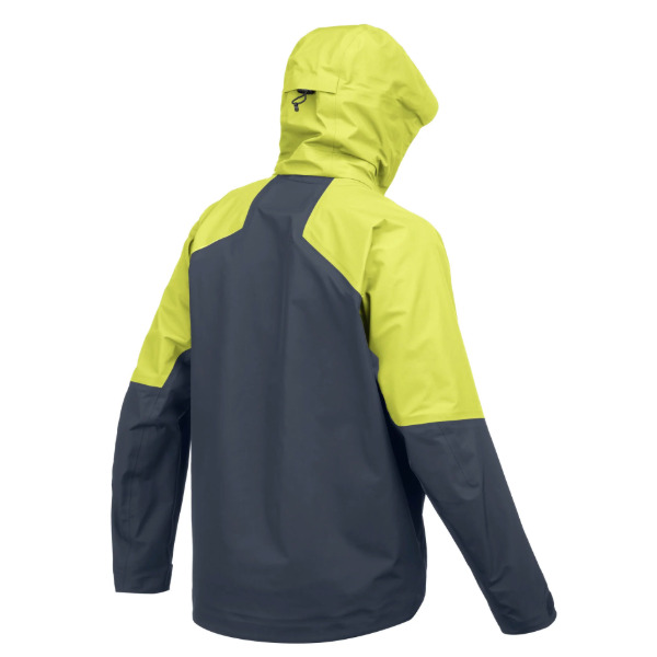 Mustang Mens Taku Essential Jacket - Admiral Grey / Mahi Yellow - Medium - Image 3