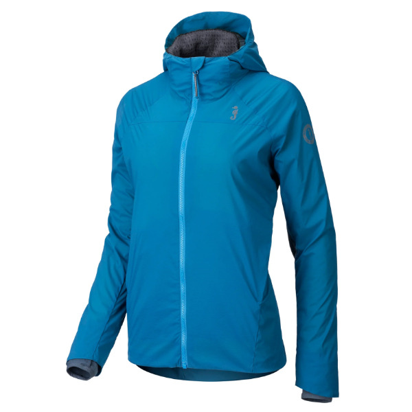 Mustang Womens Torrens Hooded Thermal Jacket - Ocean Blue - X-Large - Image 2