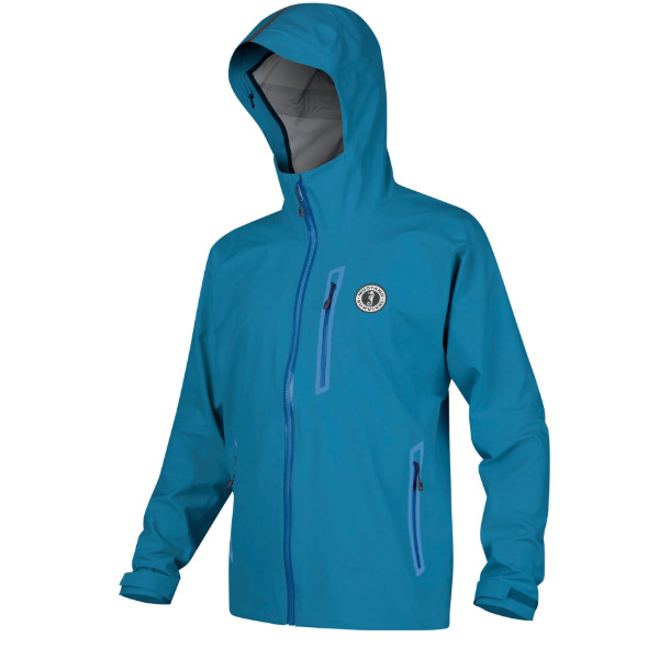 Mustang Mens Callan Waterproof Jacket - Ocean Blue - Medium