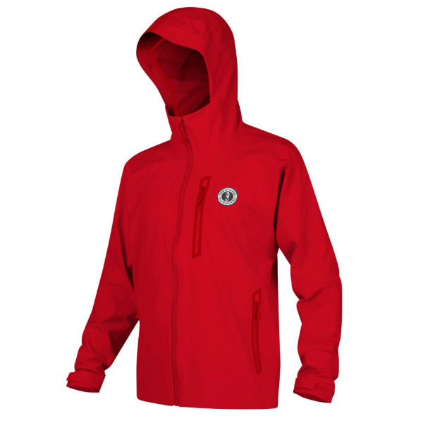 Mustang Mens Callan Waterproof Jacket - Red - Medium