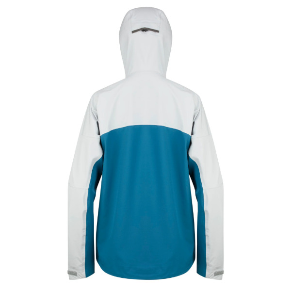 Mustang Womens Callan Waterproof Jacket - Mid Grey - Ocean Blue - X-Large - Image 4